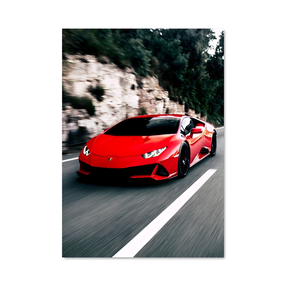 Poster Huracan evo somptueuse